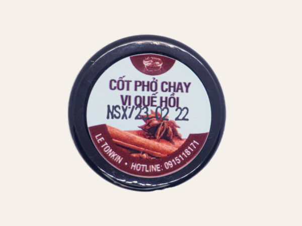 Chốt chay vị phở quế hồi